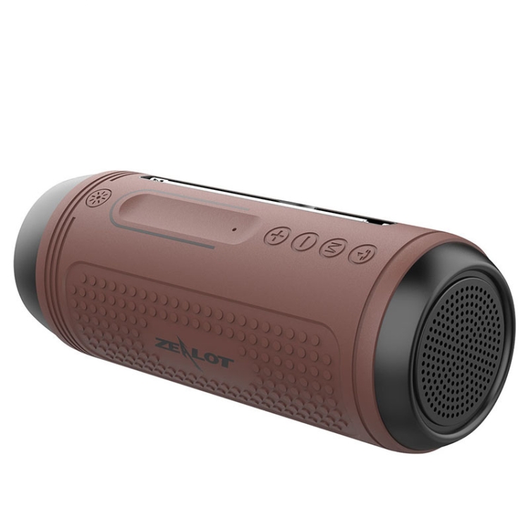Compact Multifunctional Bluetooth Speaker with LED Lights, Mic