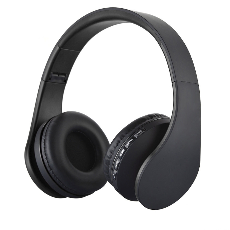 BTH-811 Auriculares Bluetooth inalámbricos estéreo plegables con reproductor  MP3 Radio FM