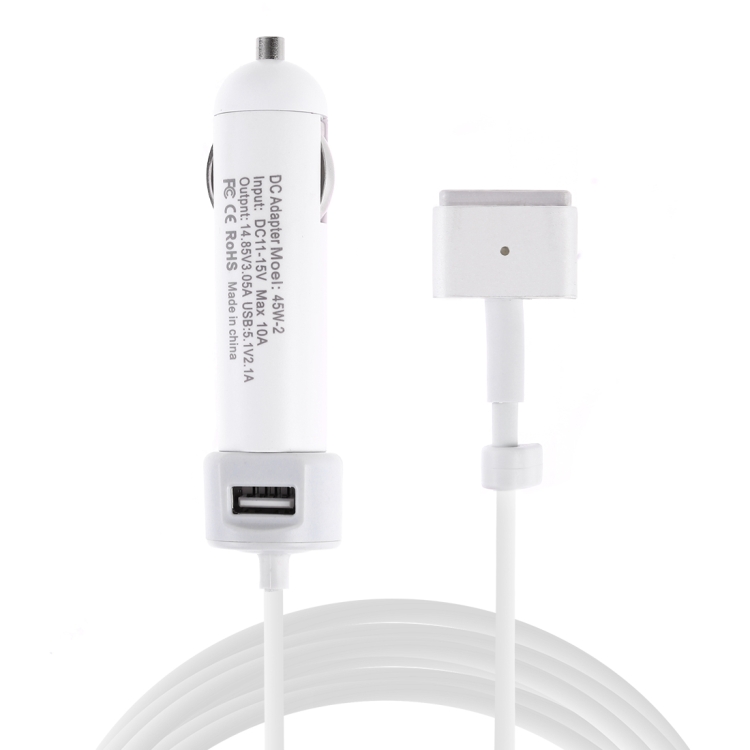 Blanco USB cargador de red 2.1A a granel de detección automática 