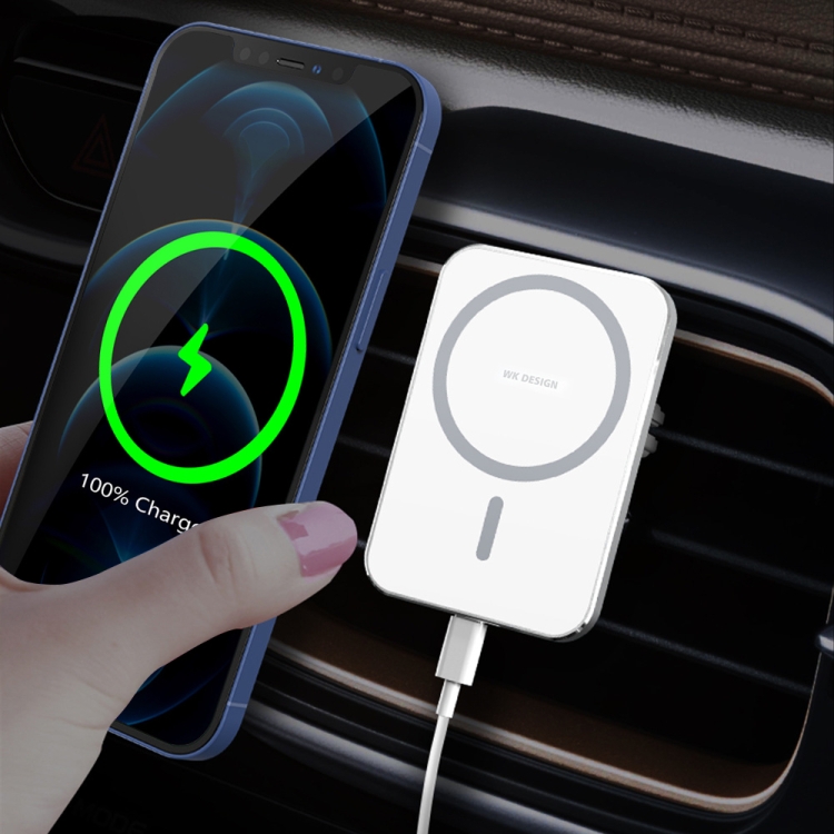 4€99 sur Support voiture Magsafe Chargeur magnétique Charge rapide 10W  iPhone 12 - Accessoire téléphonie pour voiture - Achat & prix