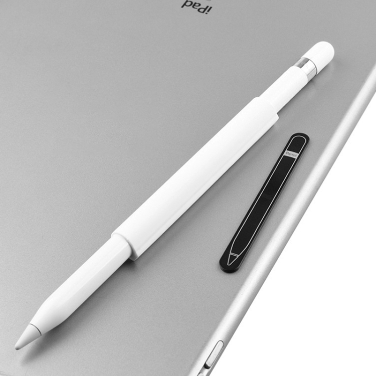 Magnetic Sleeve Silicone Holder Grip Set for Apple Pencil (White)