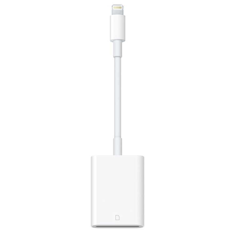 Apple Lightning To SD Card Camera Reader Adapter for IPhone IPad