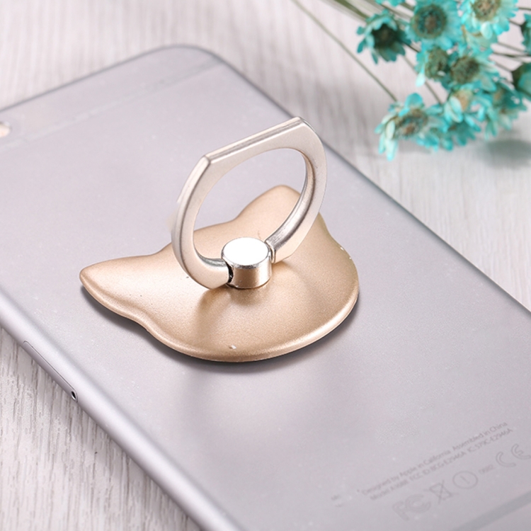 Soporte universal de anillo para smartphone, anillo de soporte con forma de  gato, anillo para auto, para smartphone y tablet