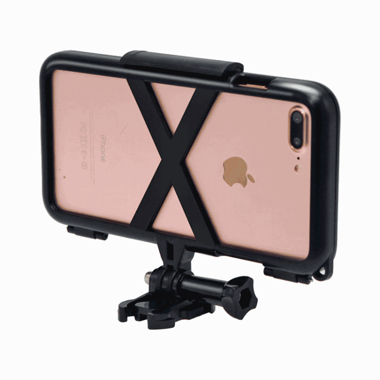 HAMTOD for iPhone 8 Plus & 7 Plus & 6 Plus PC Dropproof Shock Absorption Sponge Pads Sports