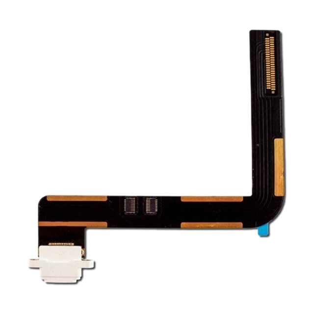Ensamble de Puerto de Carga MMOBIEL Repuesto Cable Flex Conector Dock Compatible con iPad 6 2018 9.7 pulg Negro 