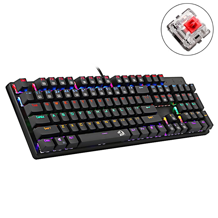 Redragon K208 Светодиодная Подсветка Механическая Игровая.