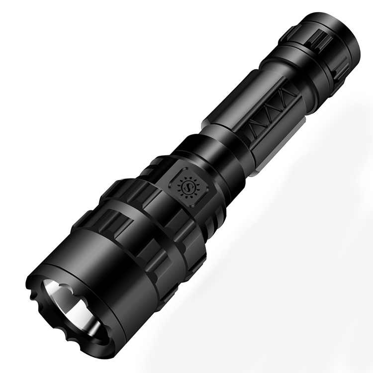 USB Charging 1600LM XMLL2 Strong LED Fixed Focus Flashlight with 5Modes