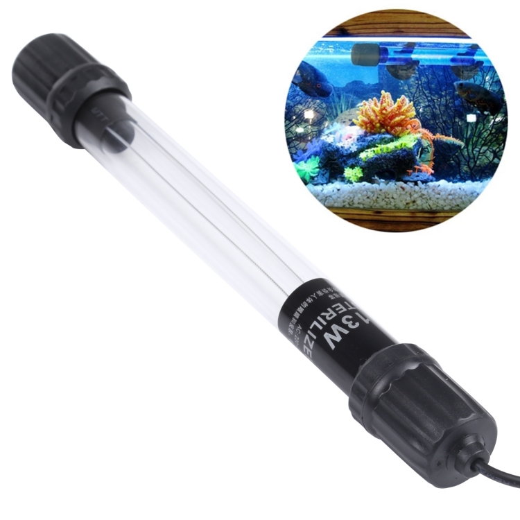 Clean Lamp Aquarium Submersible UV Light Sterilizer Pond Fish Tank  Germicidal US