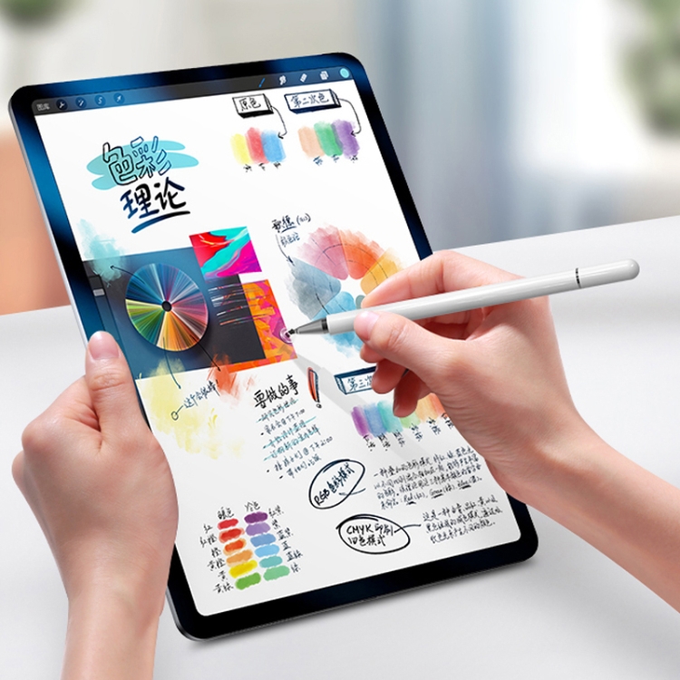 Écran tactile stylo tablette stylet dessin crayon capacitif universel pour  Android - iOS tablette de téléphone intelligent (gris)