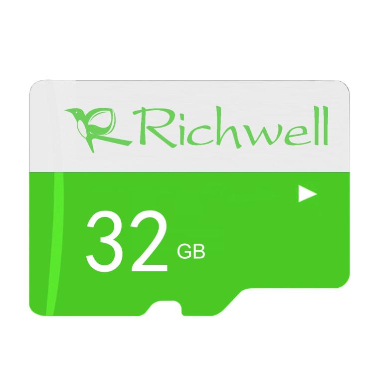 Richwell 32GB High Speed Class 10 Micro SD(TF) Memory Card