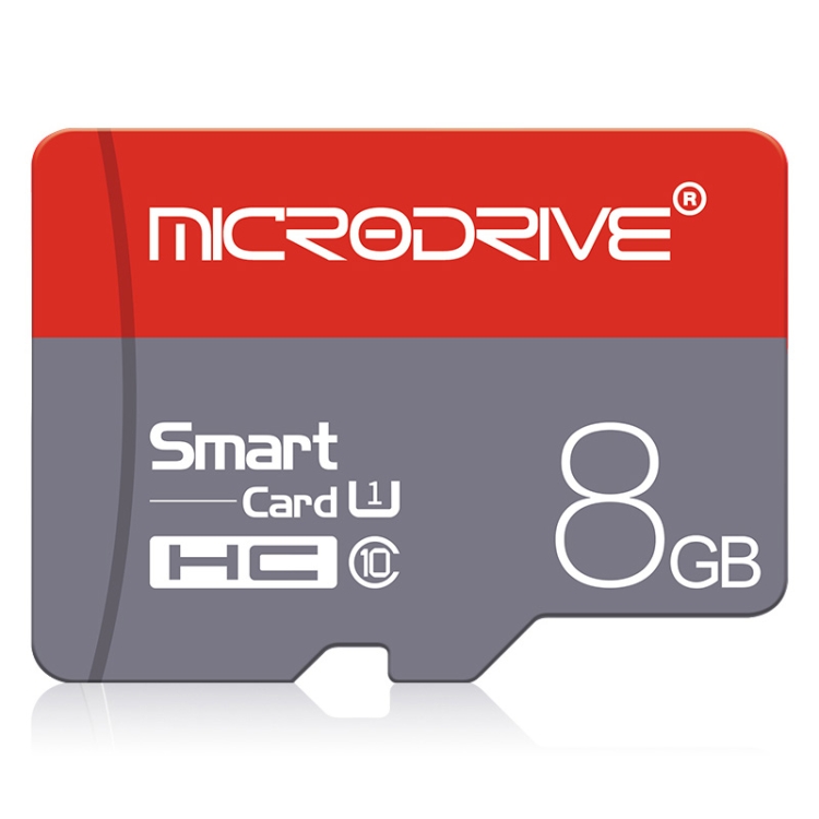 Carte mémoire Micro SD (TF) classe 10 haute vitesse 8 Go Microdrive