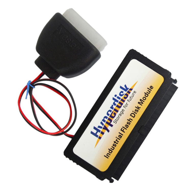 HyperDisk DOM 8GB SLC IDE-44pin Industrial Flash Disk Module SSD for ...