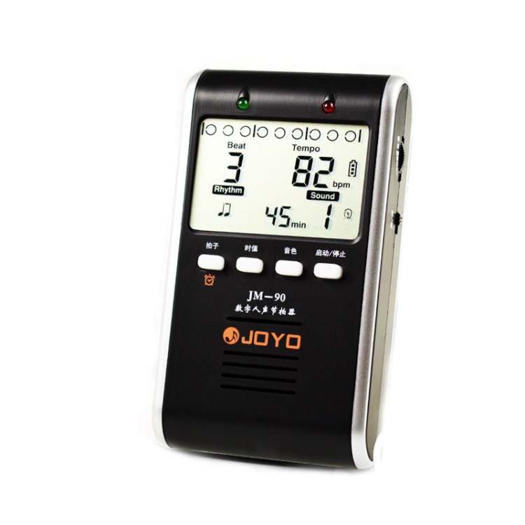 Métronome électronique Rechargeable Avec Tuner - Pour Guitare, Piano, Batterie, 30-280 BPM, Bluetooth
