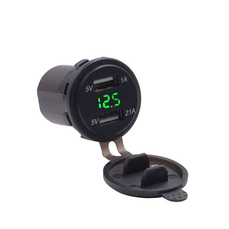 Mini horloge numérique voiture thermomètre voltmètre 3 1 horloge véhicule  lumi `