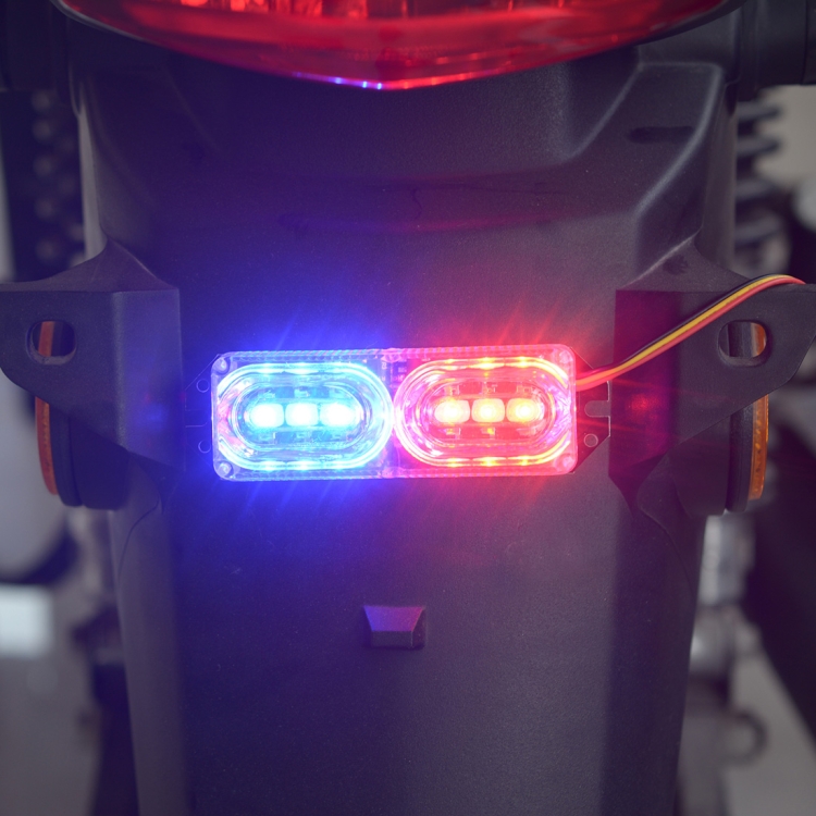 Motorcycle DC 9V80V 2W Strobe Tail Light