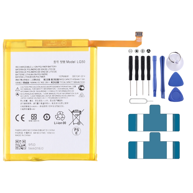 iYAiYO Schermo LCD Display Digitalizzatore Touch Screen Ricambio Compatibile con Motorola One Fusion Plus XT2067-2 Schermo Completo con Strumenti-Nero