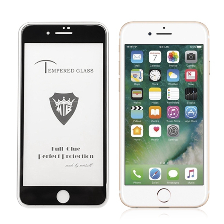 Full Screen Full Glue Anti-fingerprint Tempered Glass Film for iPhone 8 ...