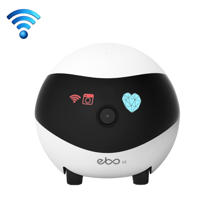 EBO SE 1080P HD Smart Home Companion Robot Remote Monitoring Camera,  Support Infrared Night Vision 