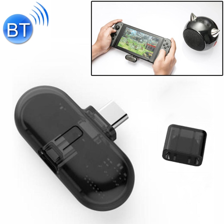 GuliKit GB1 Bluetooth-Headset-Empfängeradapter Audio-Sender für NS-Switch