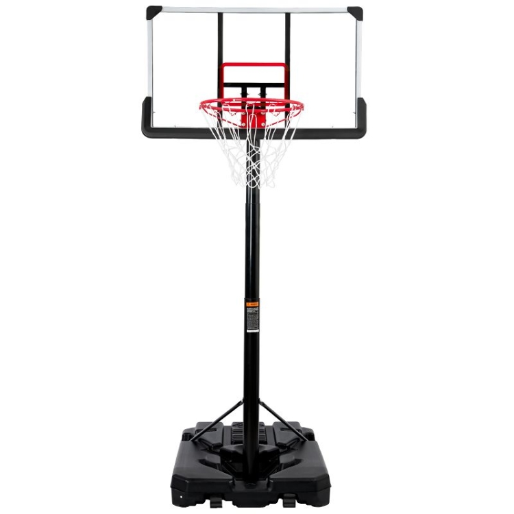 Komkommer stroom Draad US Magazijn] Transparant bord basketbalring met verstelbare hoogte 6.6ft -  10ft