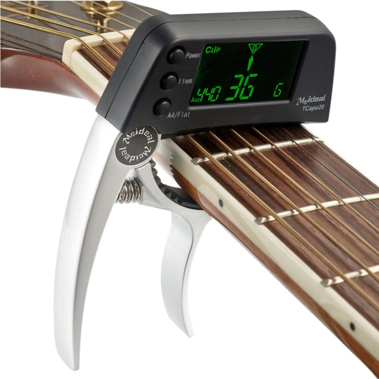 Accordeur Électronique Rotatif Écran LCD Basse Folk Guitare