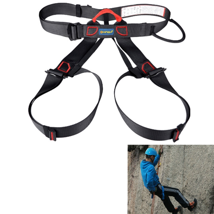 Climb Harness Belts Safety Rock Climbing Rappelling Equipment Kit Full Body