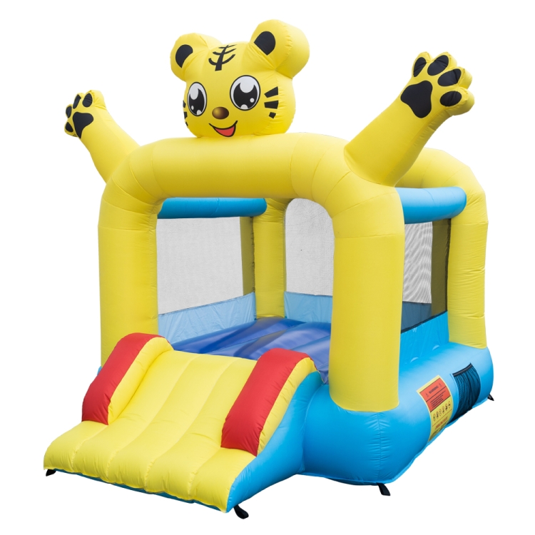 Inflatable Tiger Trampolines with Slide 