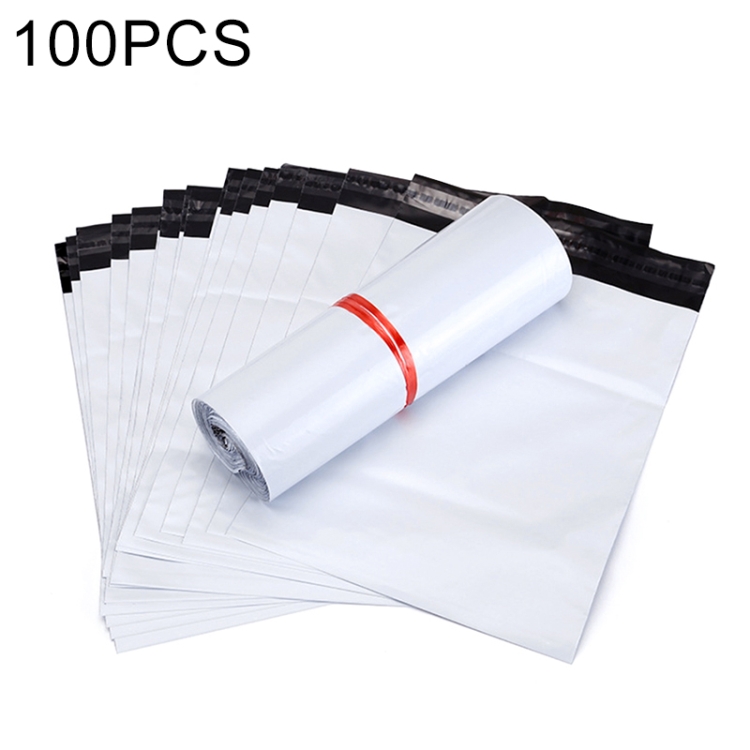 Sac postal 100 PCS pour l'emballage, taille: 130 mm x 190 mm + 40 mm