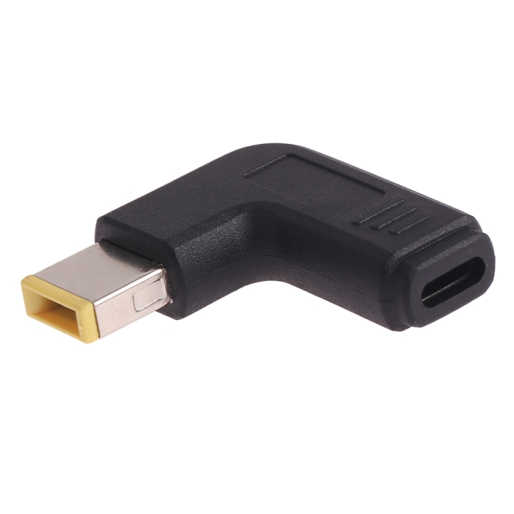 Chargeur Adaptateur secteur pour Lenovo Big Square Female à USB-C / Type-C  Male Plug