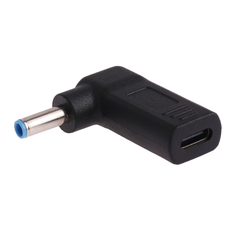 USB-C / Typ-C-Buchse auf 4,5 x 3,0 mm Stecker Winkelstecker
