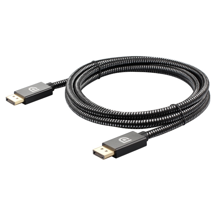 OD6.5mm DP Male to Male DisplayPort Cable, Length 2m