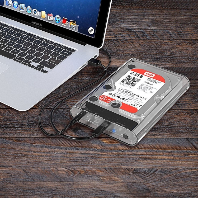 2,5 pouces Portable HDD Boîtier USB 3.0 Type C Disque dur externe pour cas  Sata