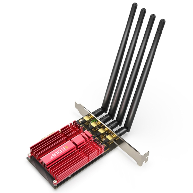 Adaptateur Carte PCI-Express double bande AC1900Mbps 2,4 GHz et 5