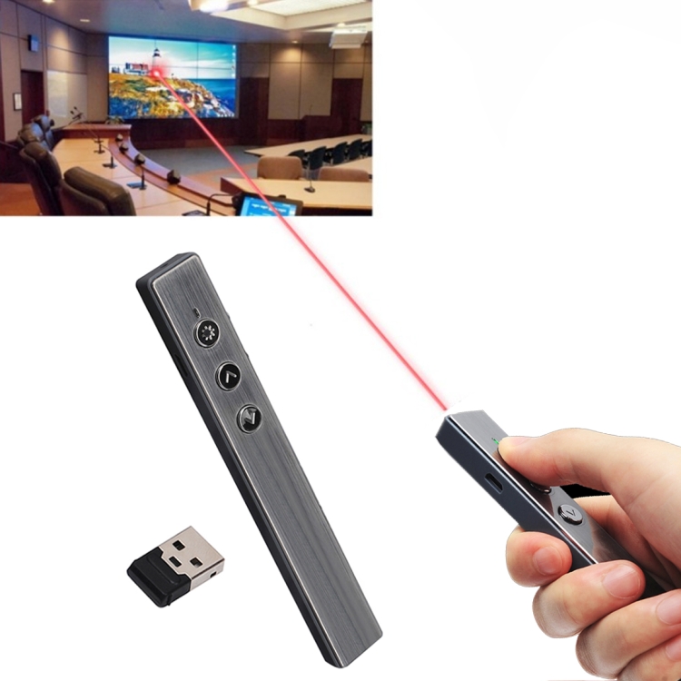 PR-20 présentateur sans fil PowerPoint PPT Clicker présentation stylo de  télécommande pointeur Laser stylo à