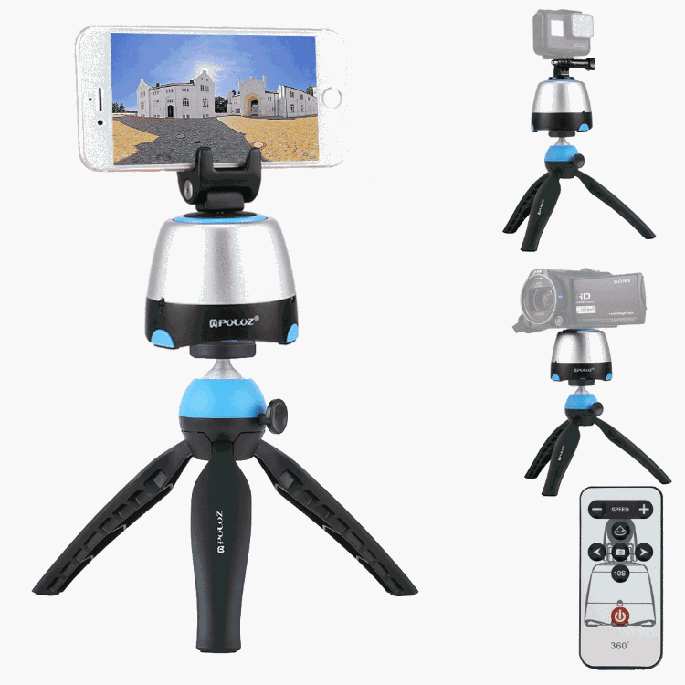 Neu Electronic 360 Degree Rotation Panoramic Tripod Head with Remote Controller 