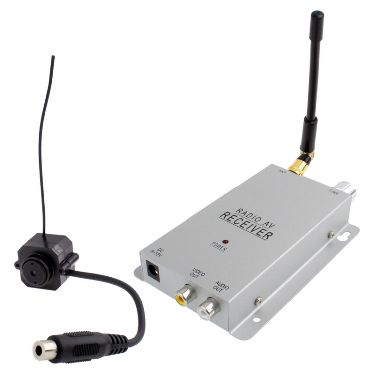 2.4Ghz 4CH Frequency Wireless Receiver Silver FOR Wireless Camera 