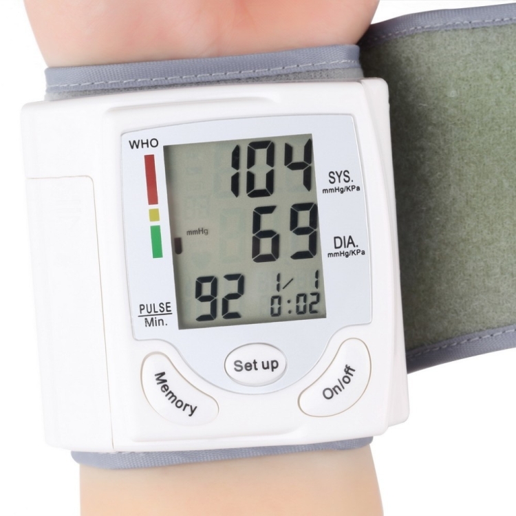 Buy Wholesale China Ck-w355 Rechargeable Wrist Digital Blood Pressure  Monitor Heart Rate Monitoring Voice Broadcast & Sphygmomanometer at USD  10.5