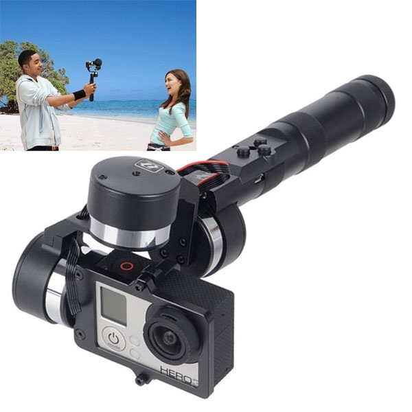 Z-ONE 3 Axis Handle Handheld Steadycam Camera Gimbal Stabilizer for Gopro  Hero 3+