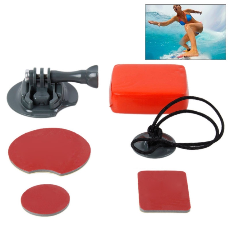 Fixation XSories Kite Fin Mount – Pour GoPro Sur Kiteboard/wakeboard