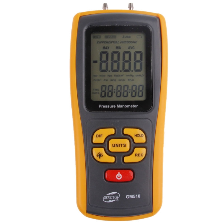 Other Testing Equipment GM510 LCD Display Pressure Manometer