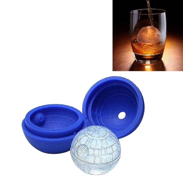 Death Star Ice Cube Mold - Silicone Star Wars Ice Molds(3 Pack