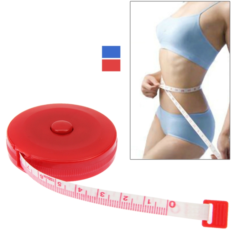 4 Pieces Body Tape Measure Body Measuring Tape Weight Loss, Retractable  Push Button and Double Scale, Measuring Tape for Body Measurements Cloth  Soft Small Waist Fabric Sewing Tailor, 150cm/60inch Black