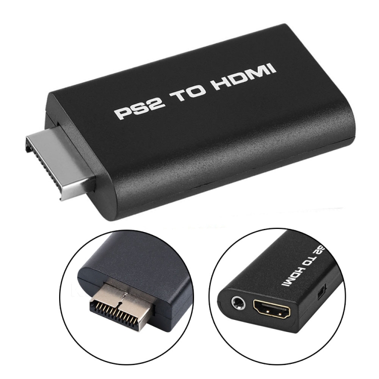 Ps2 vers adaptateur HDMI Ps2 vers convertisseur HDMI 2 câble