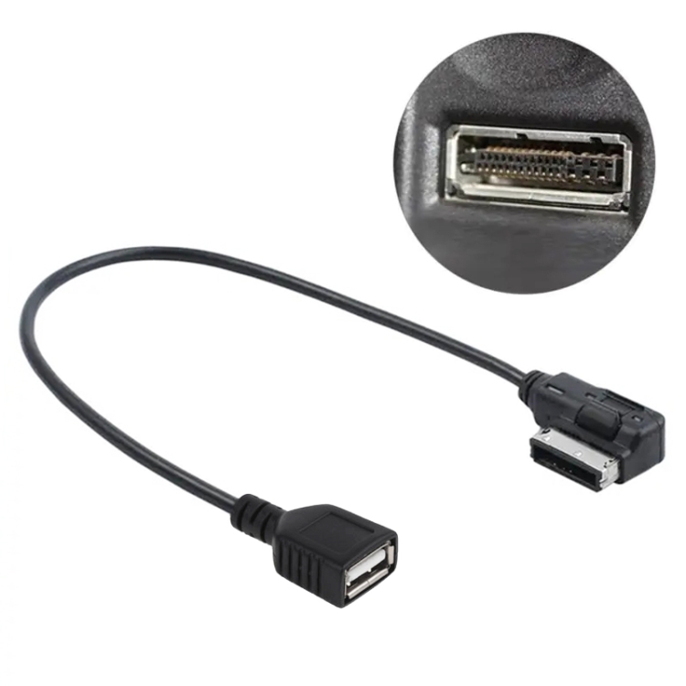 Audi audio outlet interface cable