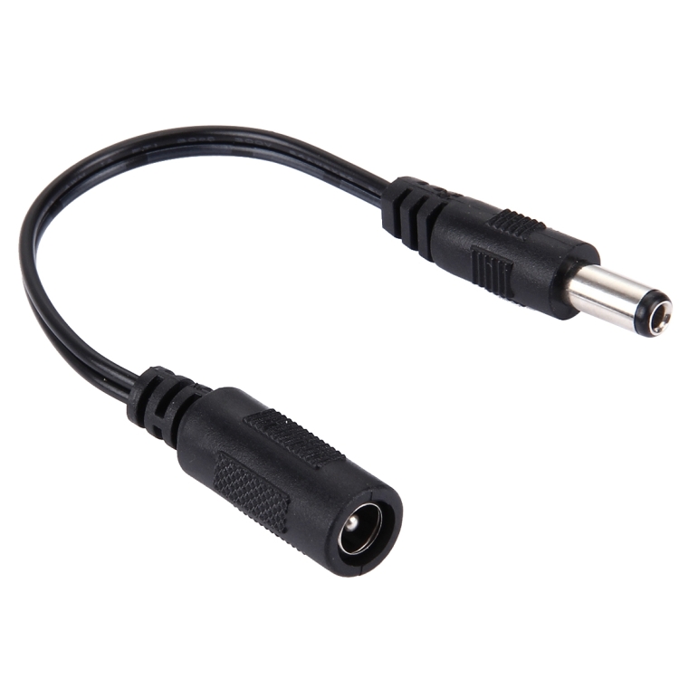 Cable de alimentación DC 5.5x 2.1mm hembra a DC 5.5x 2.5mm macho