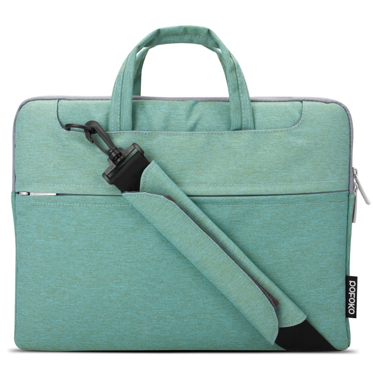 Pofoko Seattle 13 3 Inch Portable One Shoulder Quality Fabric Waterproof Laptop Bag For Laptop