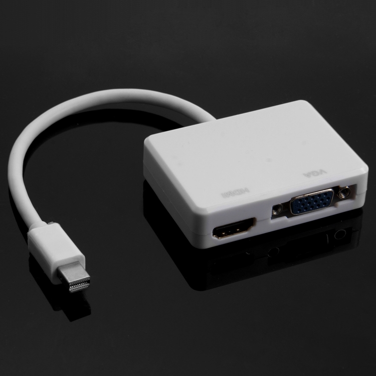 อะแดปเตอร์ Mini DisplayPort เป็น HDMI / VGA สำหรับ MacBook / MacBook ...