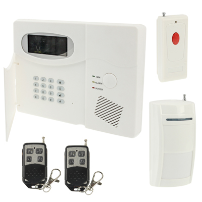 GSM PSTN Dual Network Burglar Alarm System, Network: GSM 900 / 1800MHZ ...