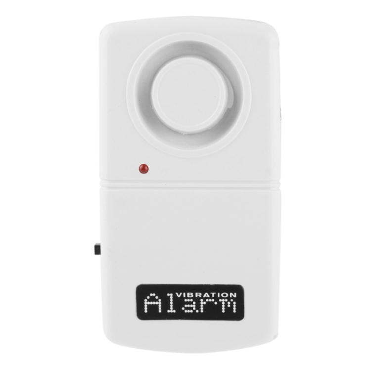 Wireless Vibration AntiTheft Security Alarm(White)