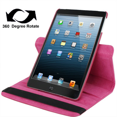 Bolsa de couro com rotação de 360 ​​graus com suporte para iPad